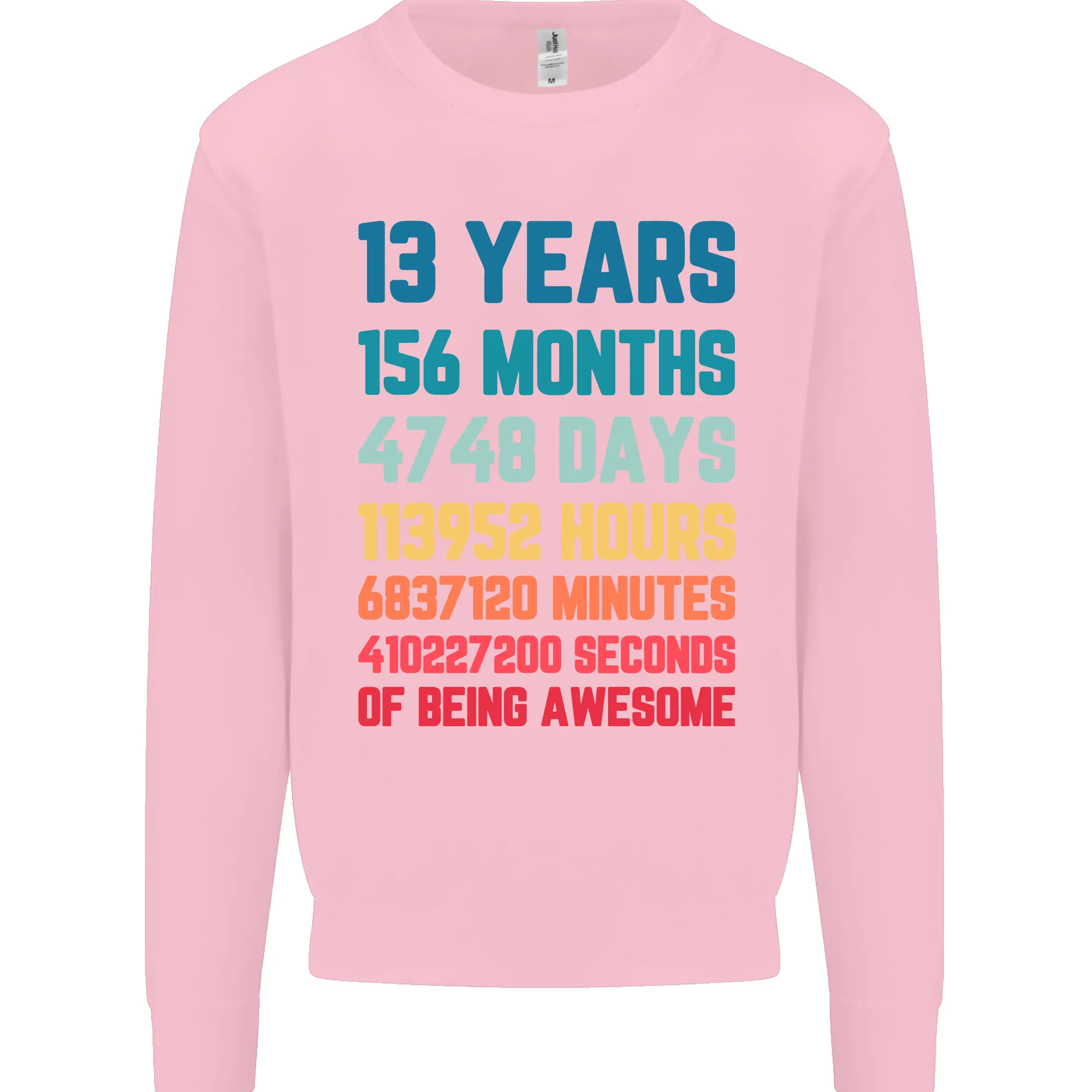 13th Birthday 13 Year Old Kids Sweatshirt Jumper