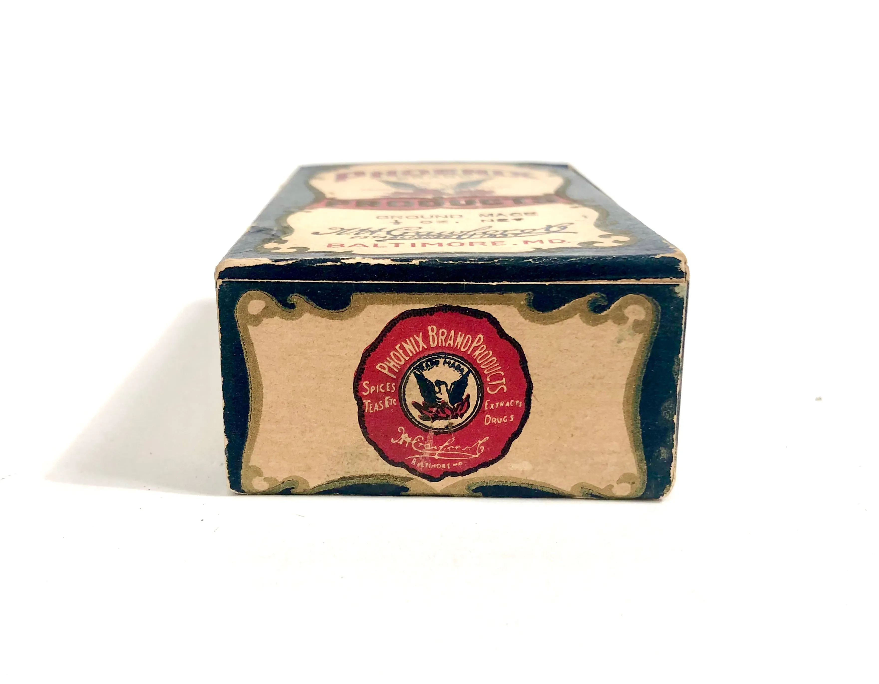 1920's Phoenix Brand Ground Mace Box, Spice Package || Unopened