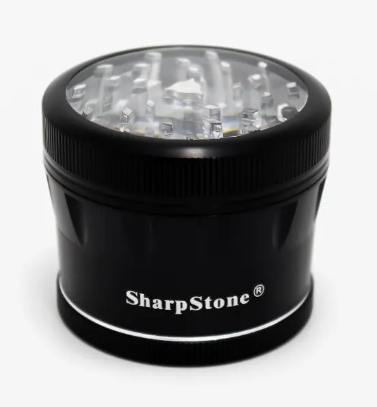 2.50 in Sharpstone 2.0 V2 4pc Clear Top Grinder