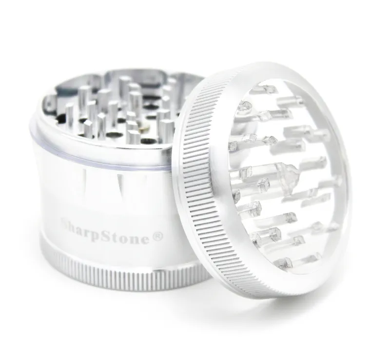 2.50 in Sharpstone 2.0 V2 4pc Clear Top Grinder