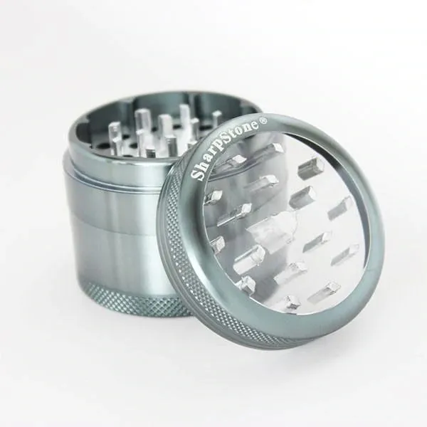 2.50 in Sharpstone 2.0 V2 4pc Clear Top Grinder