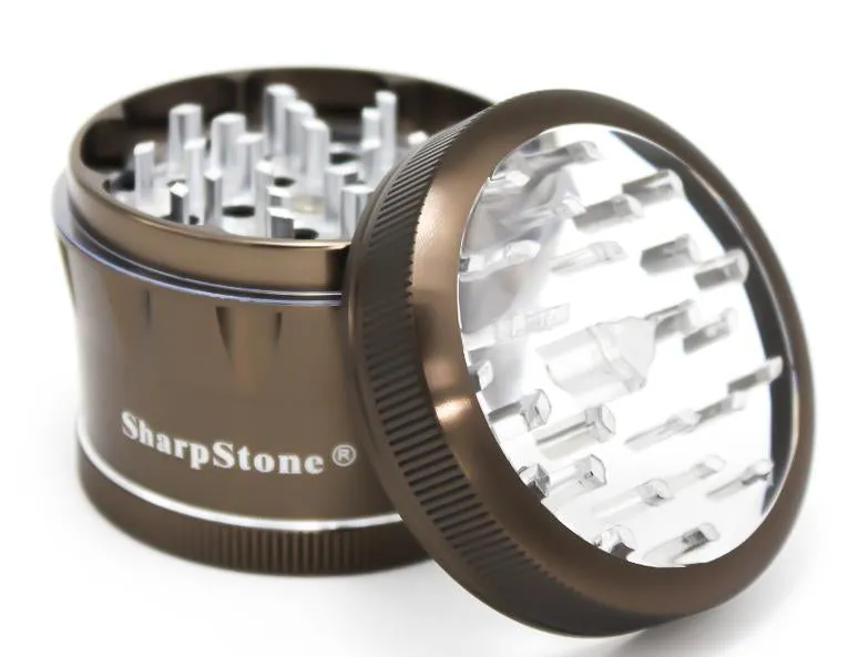 2.50 in Sharpstone 2.0 V2 4pc Clear Top Grinder