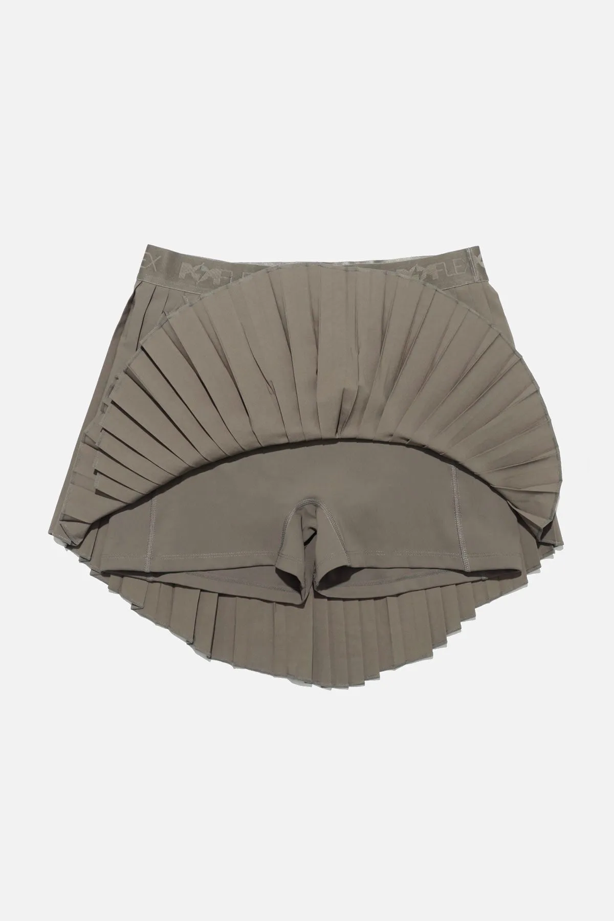 Ace ‘em Pleated Skort - Rustic Olive