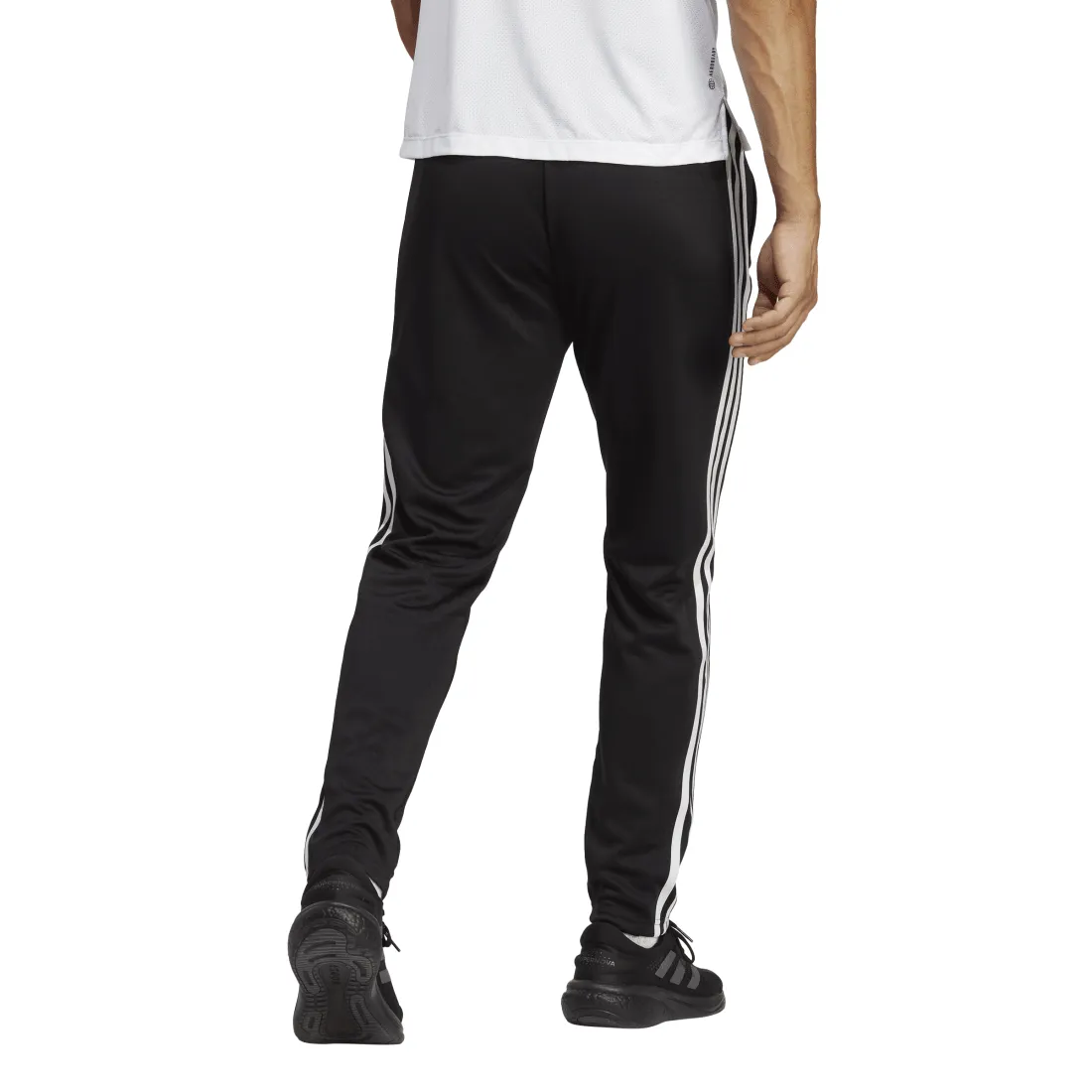 ADIDAS TRAIN ESSENTIALS 3-STRIPES MEN'S TRAINING JOGGERS BLACK