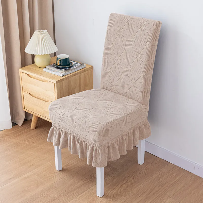 All-season Universal Chair Cover Short Skirt