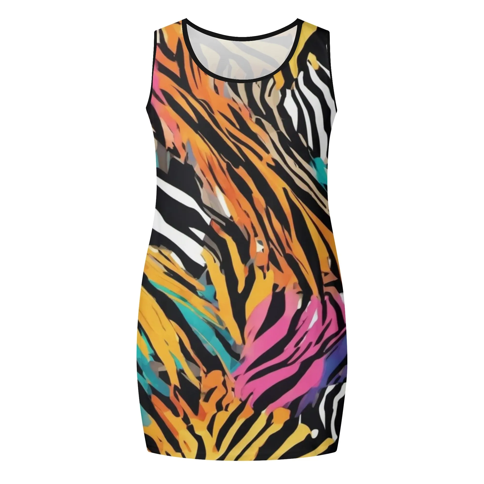 Animal Wild Vest Dress for Women