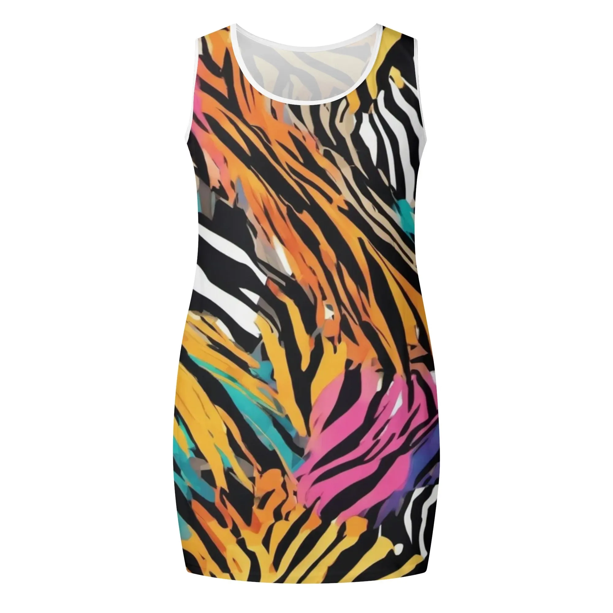 Animal Wild Vest Dress for Women