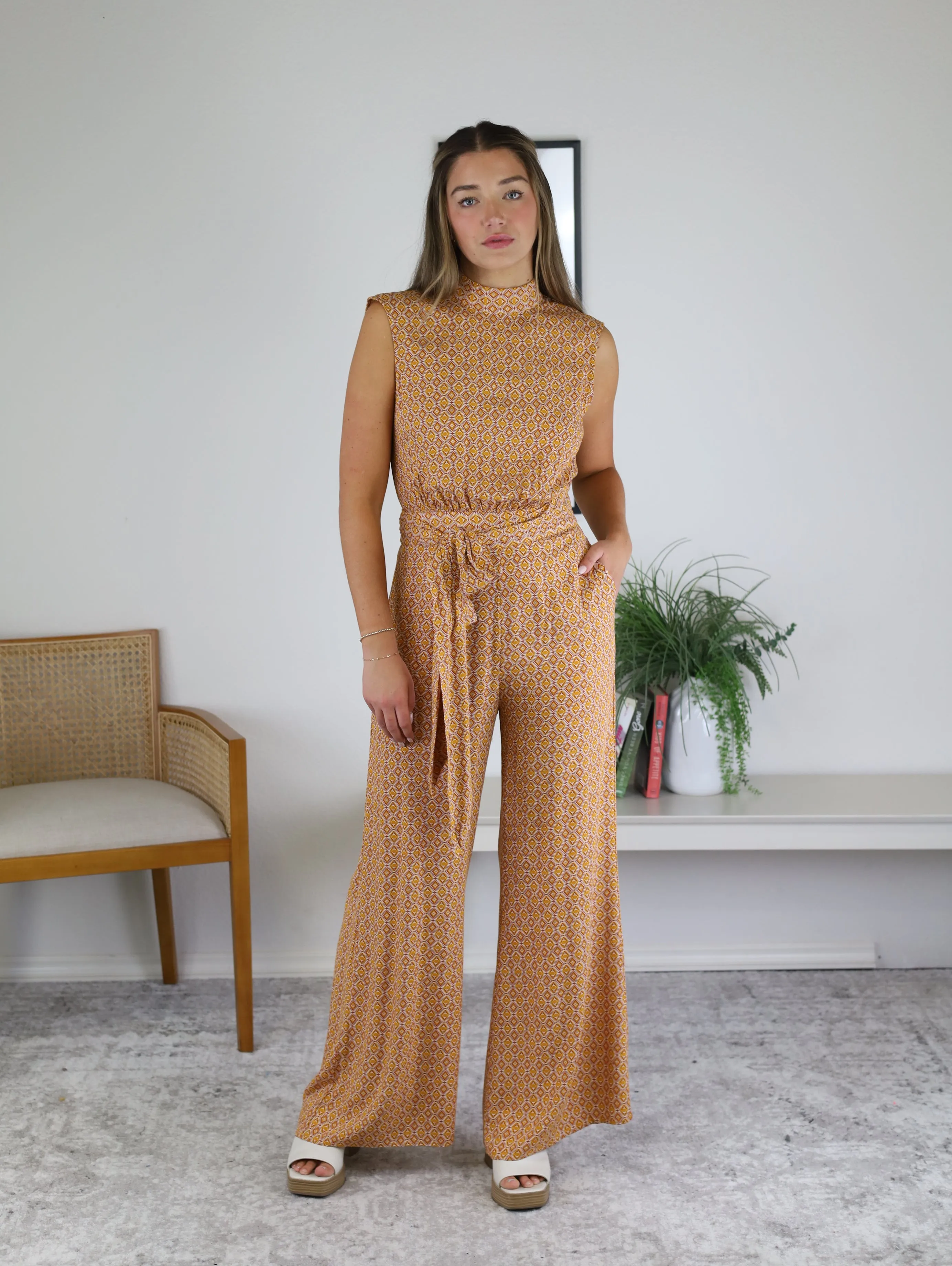 Annmarie Open Back Jumpsuit