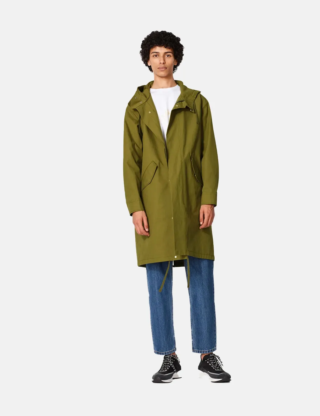 A.P.C. Ludo Parka - Khaki Green