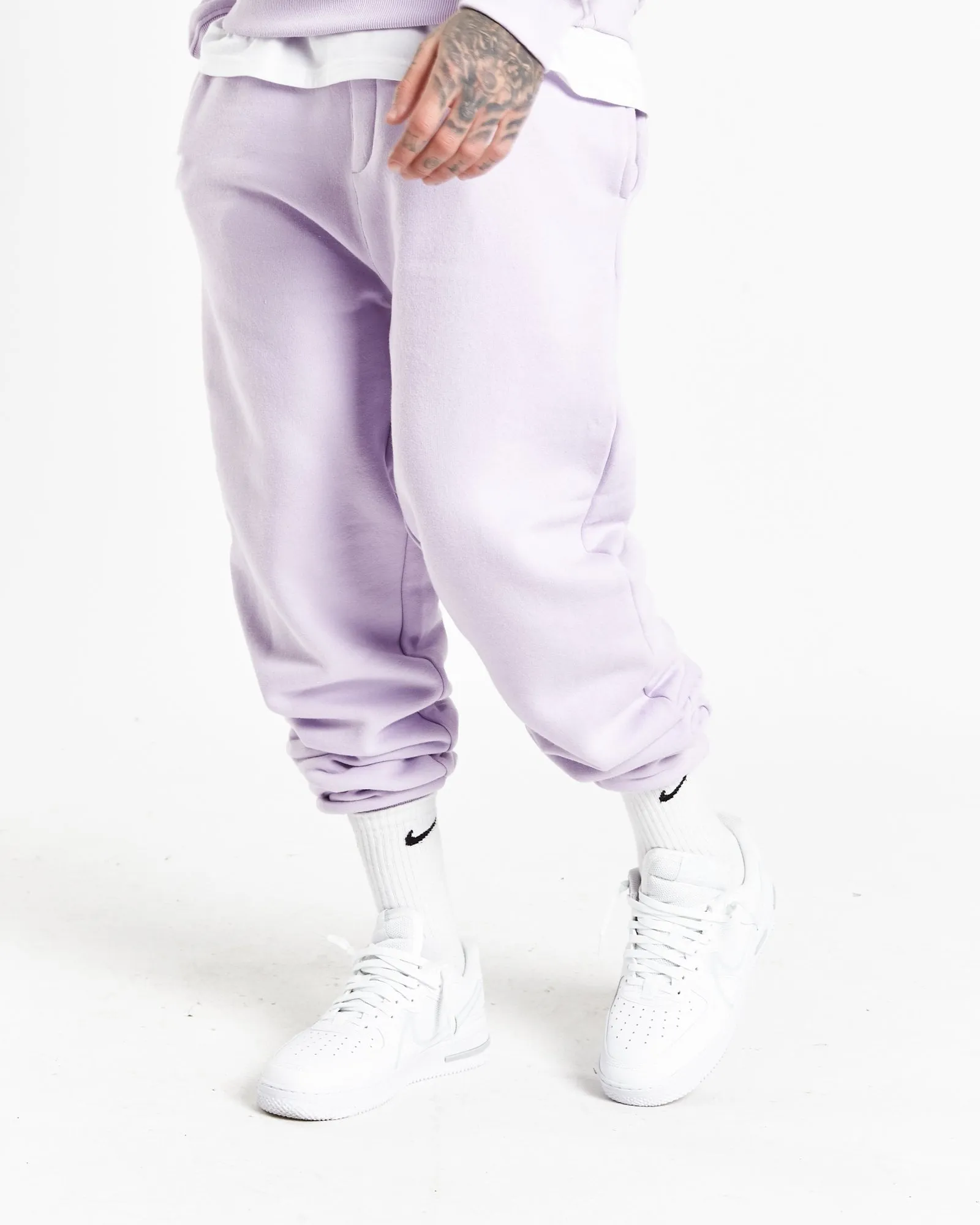 Bad Habits Relaxed Jogger In Pastel Lilac