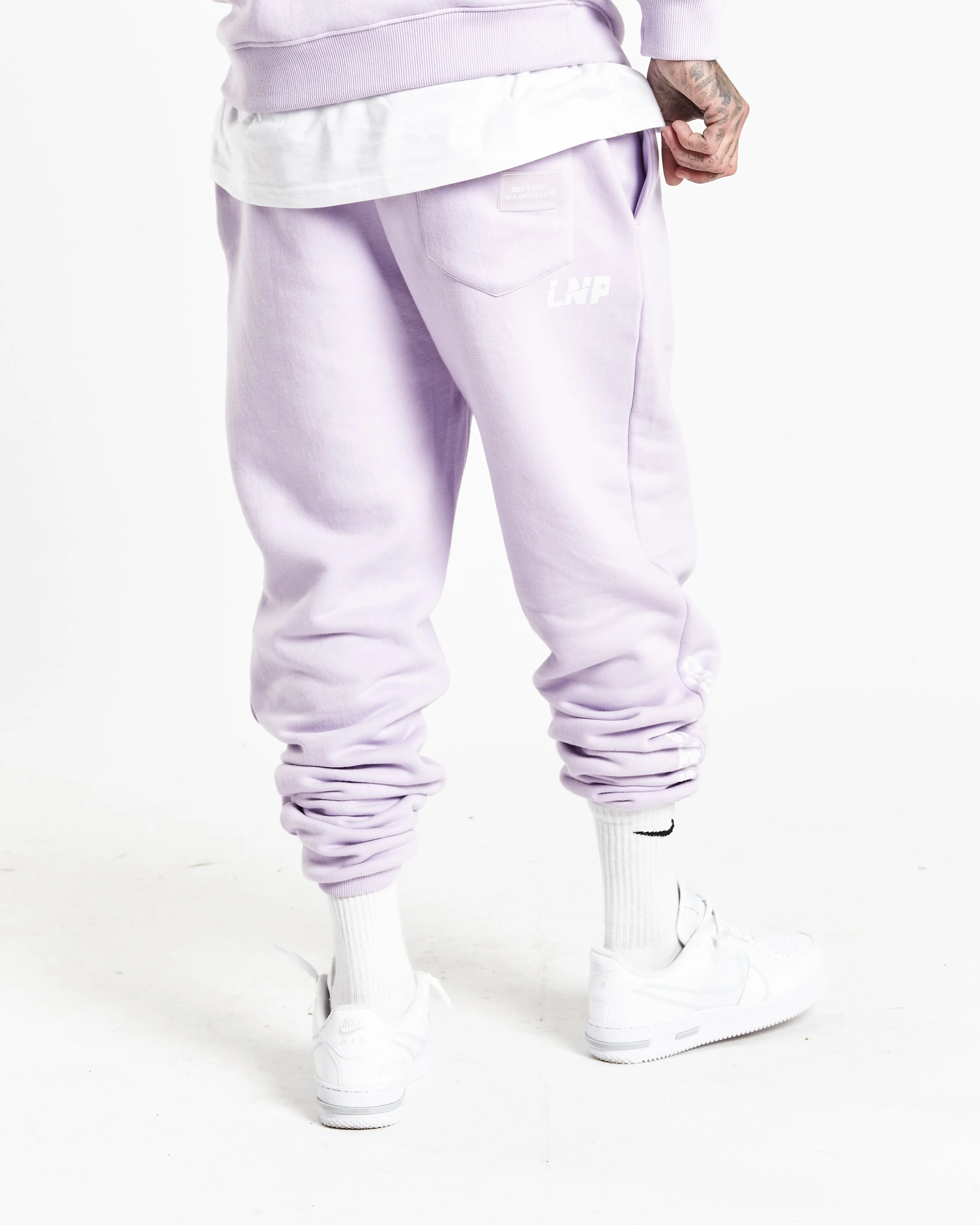 Bad Habits Relaxed Jogger In Pastel Lilac