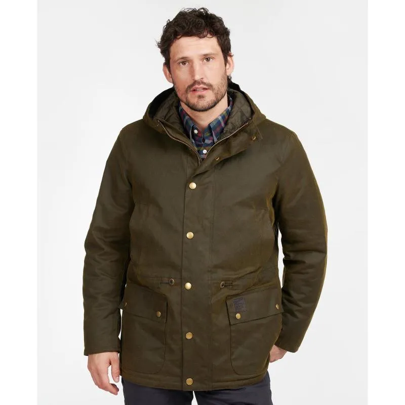 Barbour Ripon Mens Wax Jacket - Olive