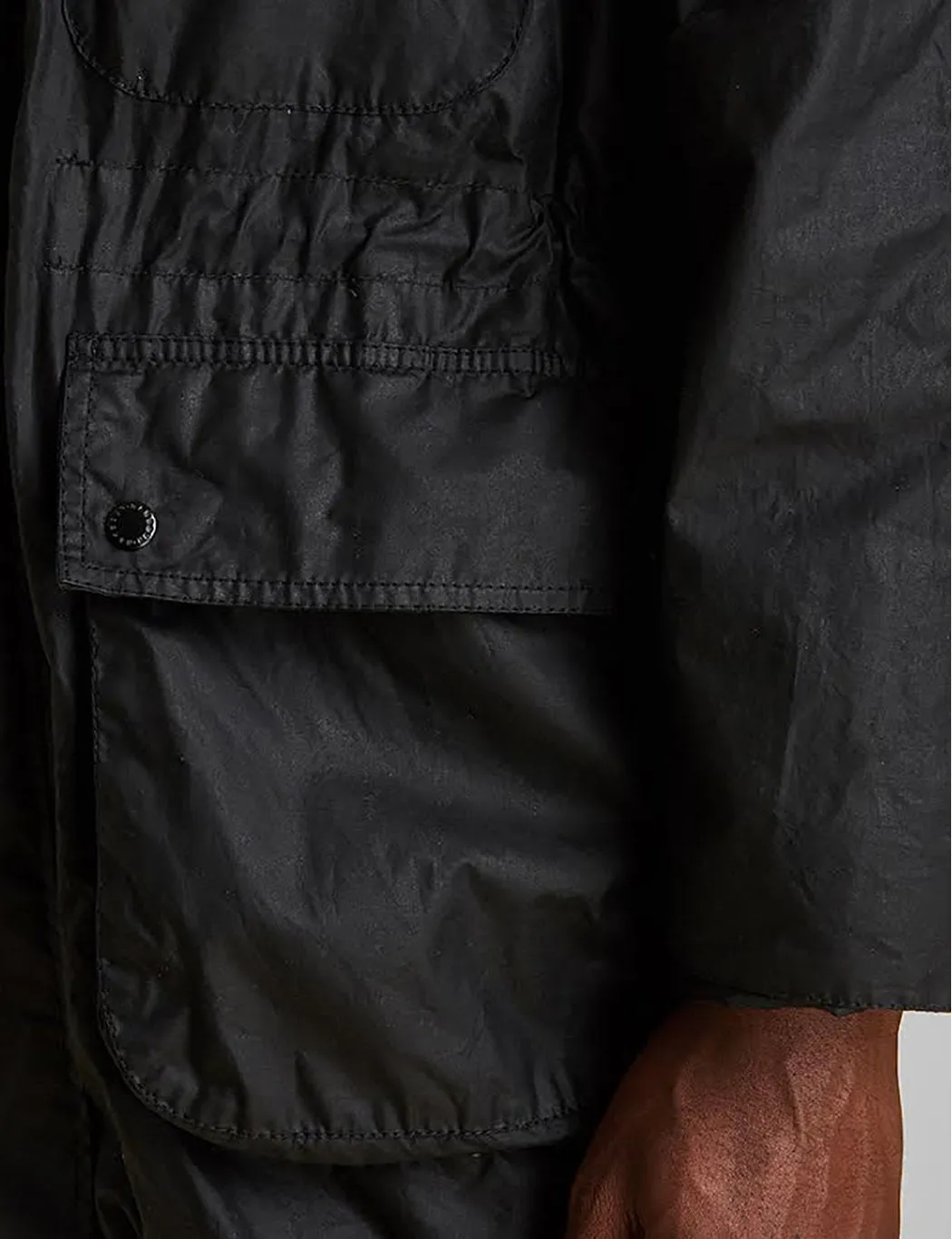 Barbour x Engineered Garments Parka (Wax) - Black