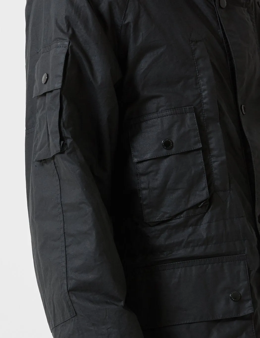 Barbour x Engineered Garments Parka (Wax) - Black