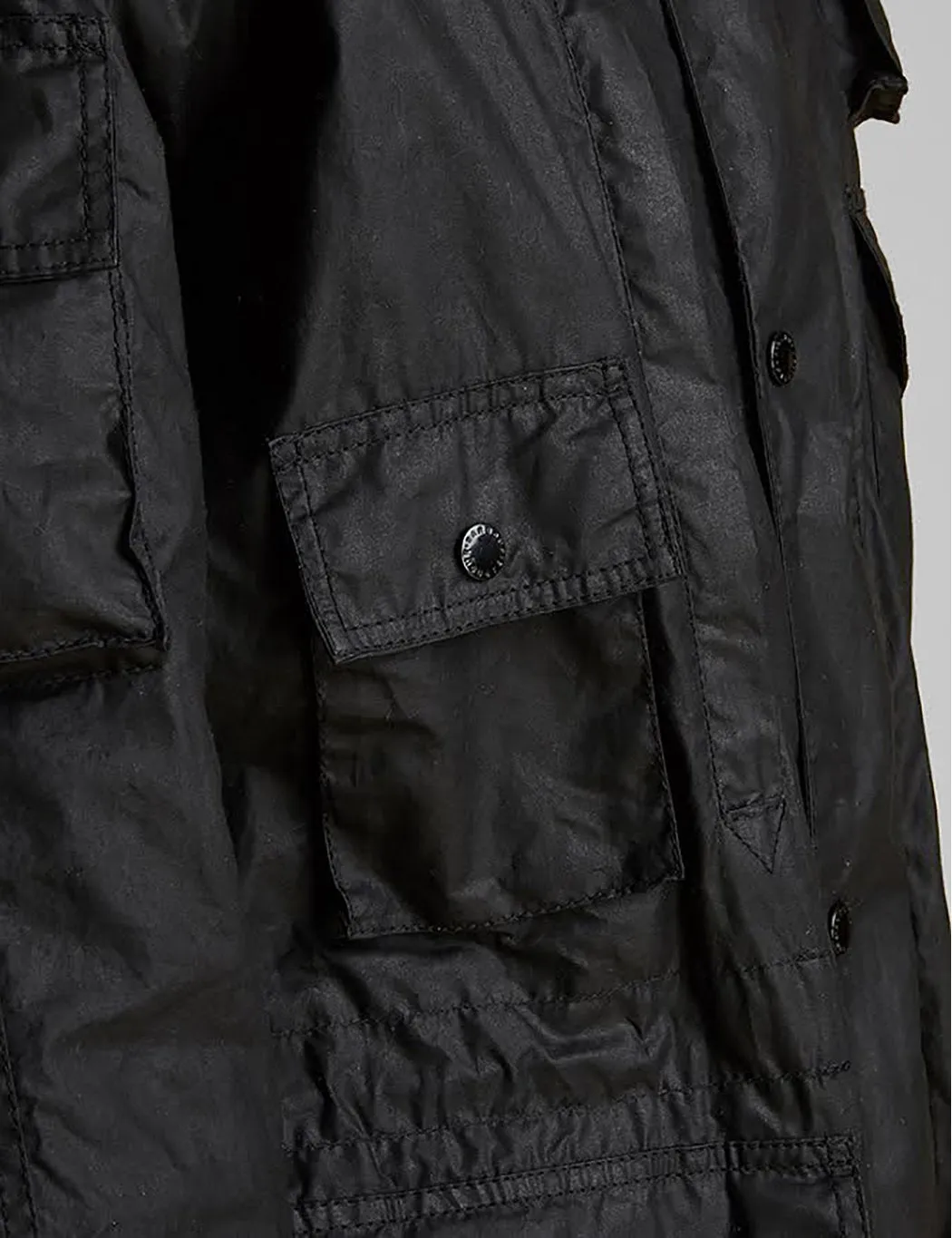 Barbour x Engineered Garments Parka (Wax) - Black