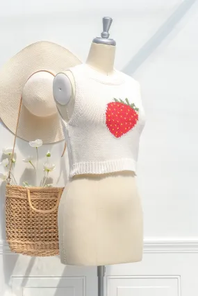 Berry Picking Knit Top