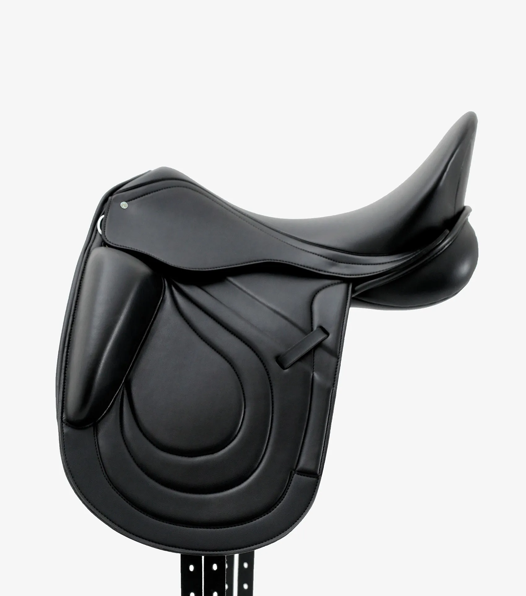 Bletchley Synthetic Monoflap Dressage Saddle Black