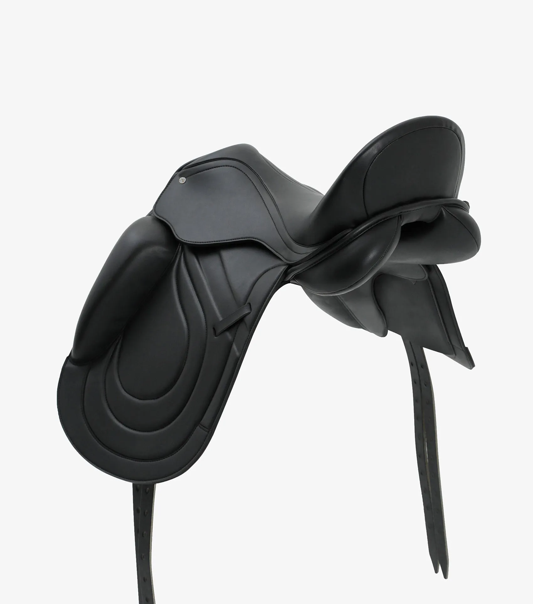 Bletchley Synthetic Monoflap Dressage Saddle Black