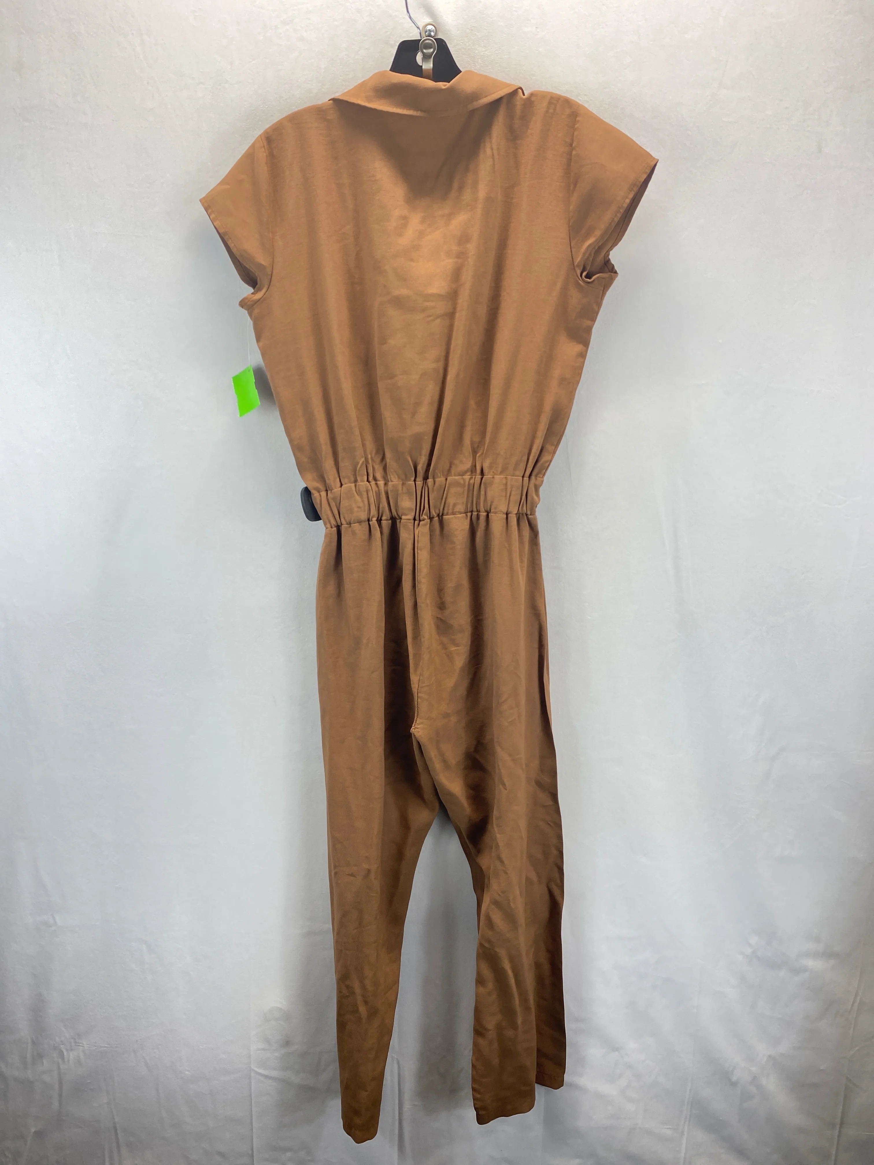 Brown Jumpsuit Clothes Mentor, Size S