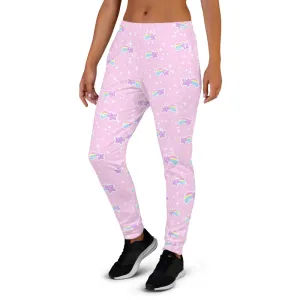 Bubblegum Bunny Shooting Stars Women's Joggers