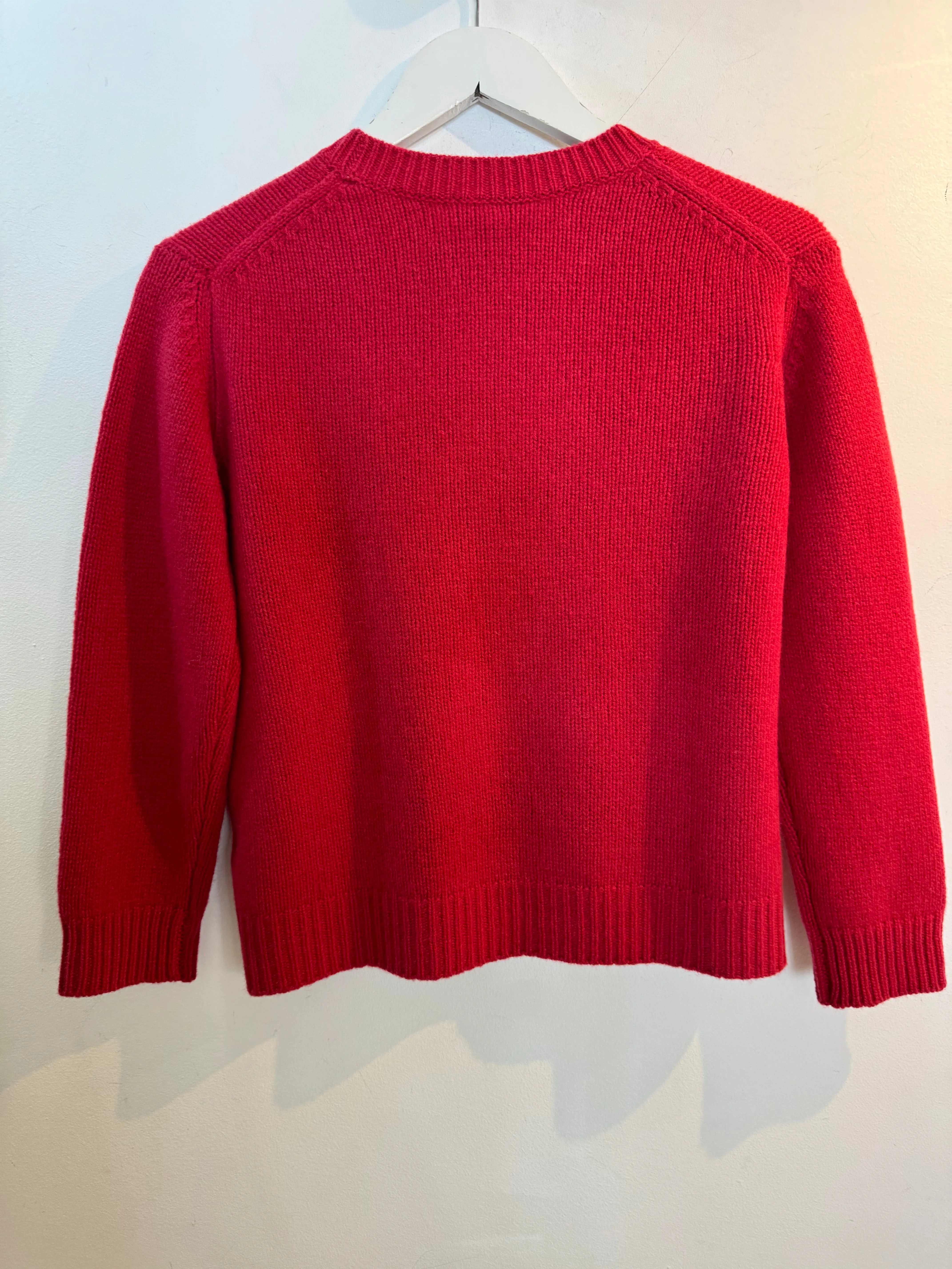 Cash Ca England Ruby 3/4 Sleeve Crew Neck