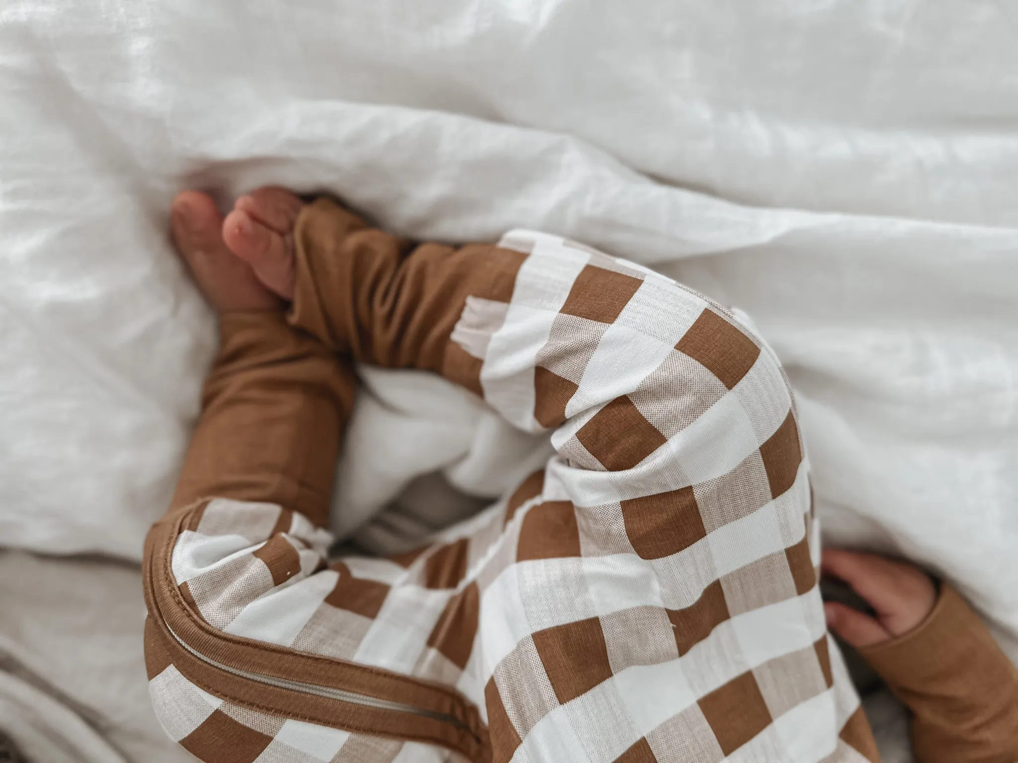 Checkered Baby Jumpsuit