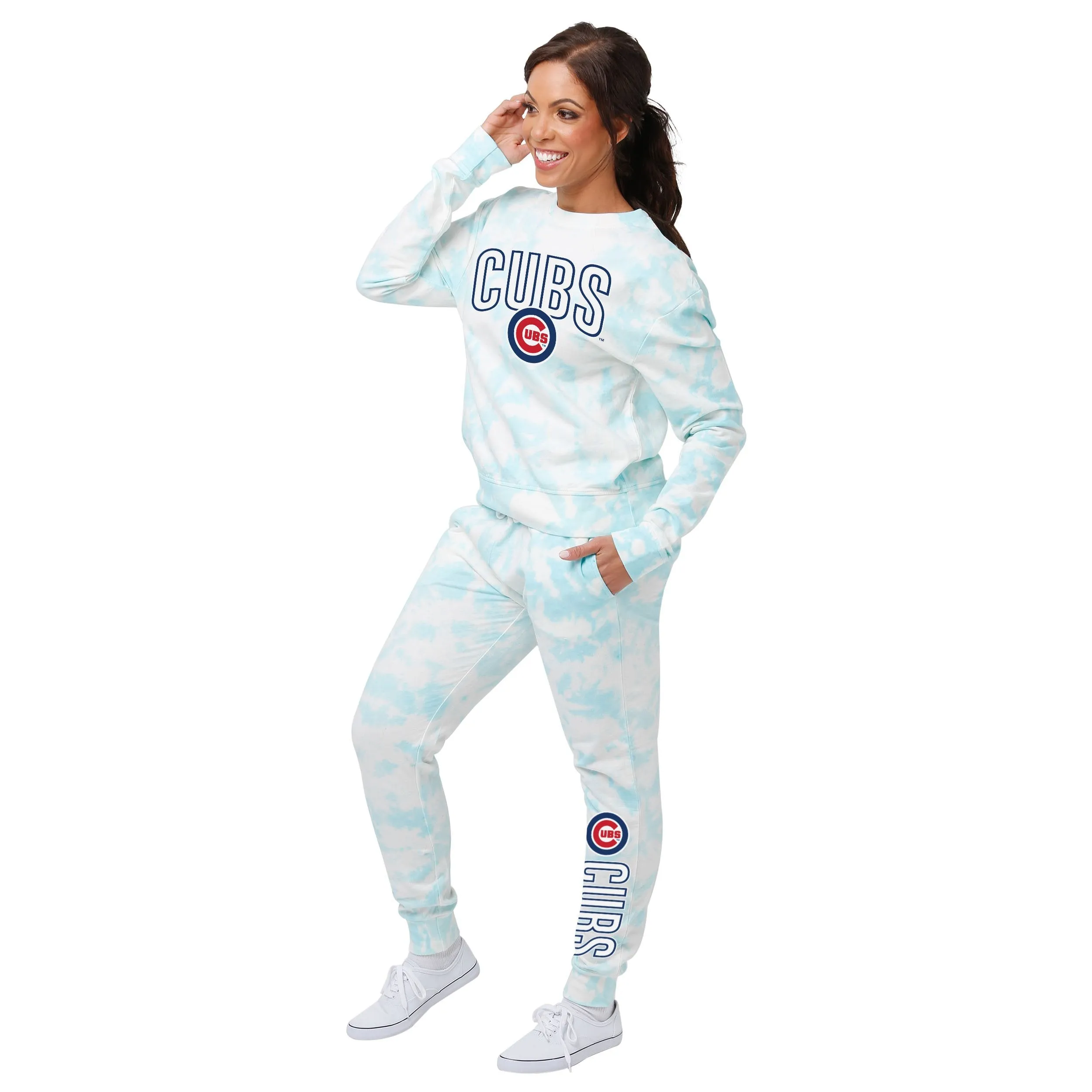 Chicago Cubs MLB Womens Cloud Coverage Joggers