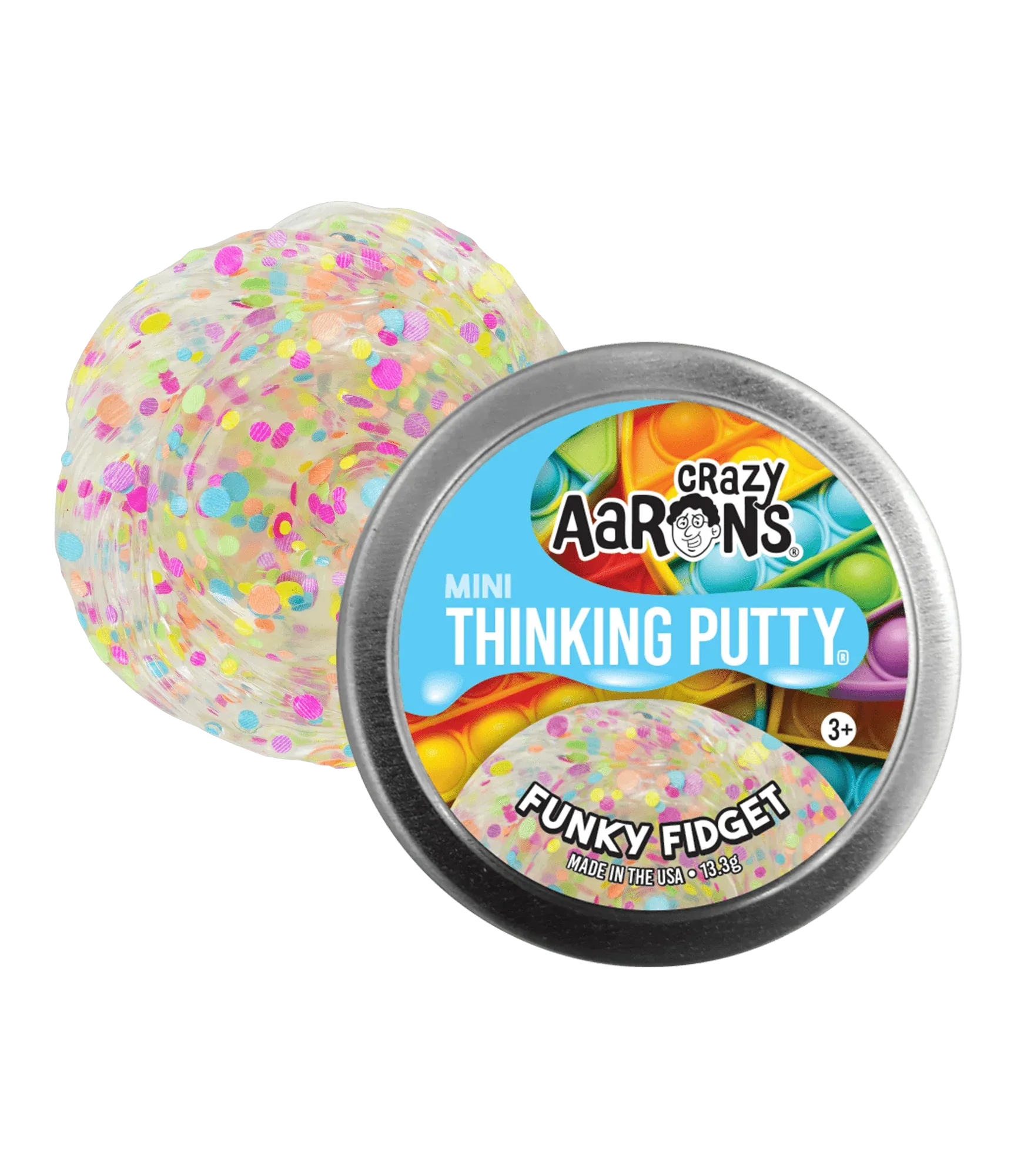 Crazy Aaron's Thinking Putty Mini Tin Assortment - Funky Fidget