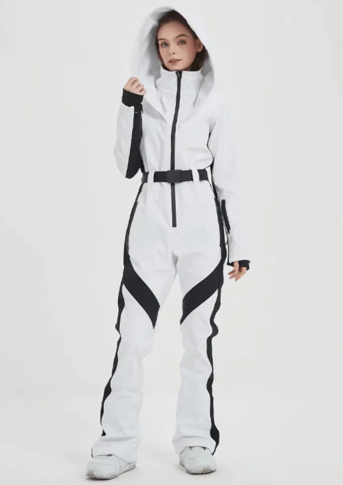 Doorek Women Slim Fit One Piece Ski Snowboard Jumpsuit