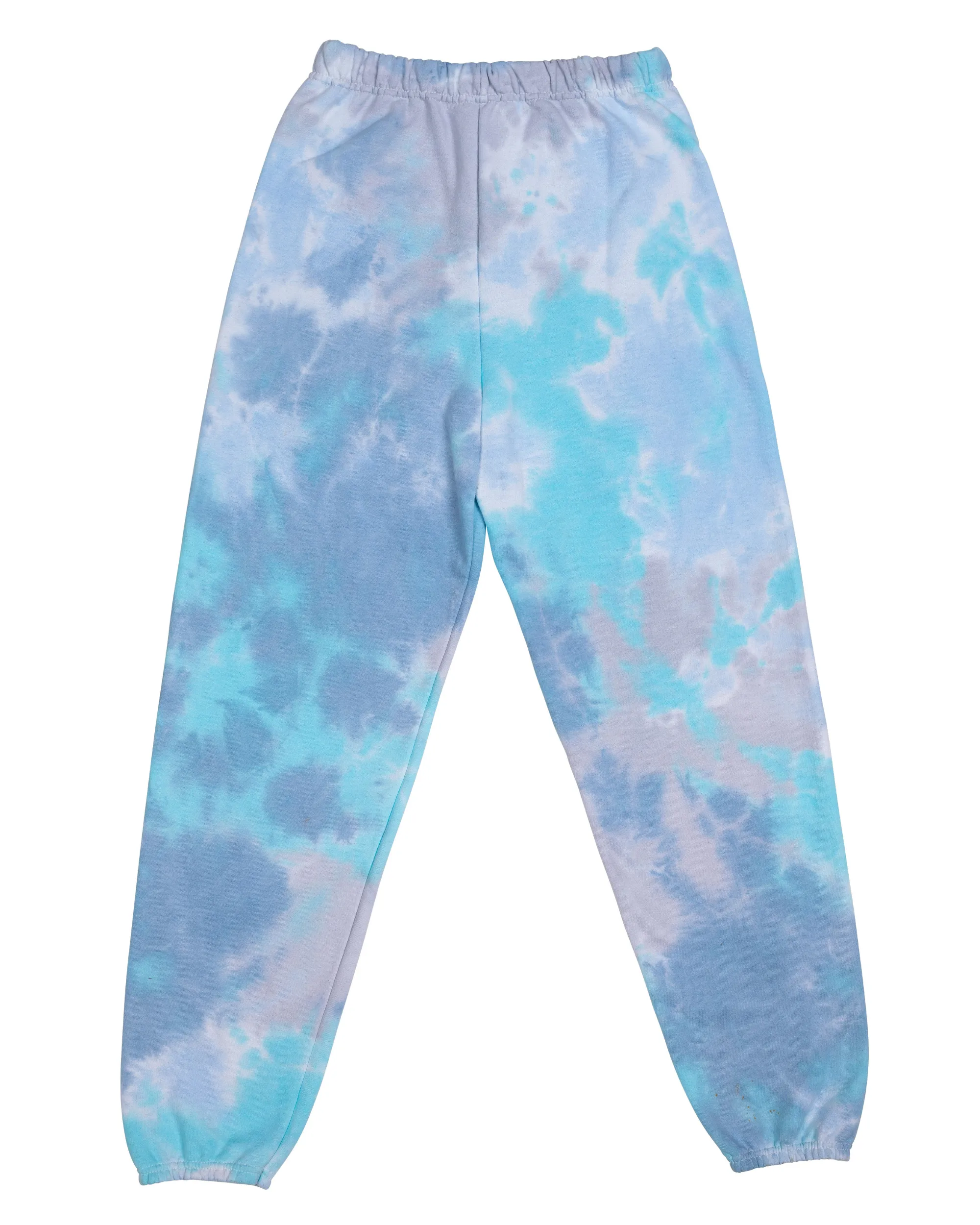 Dream Cloud Dye Essential Fleece Sweatpants - Turquoise