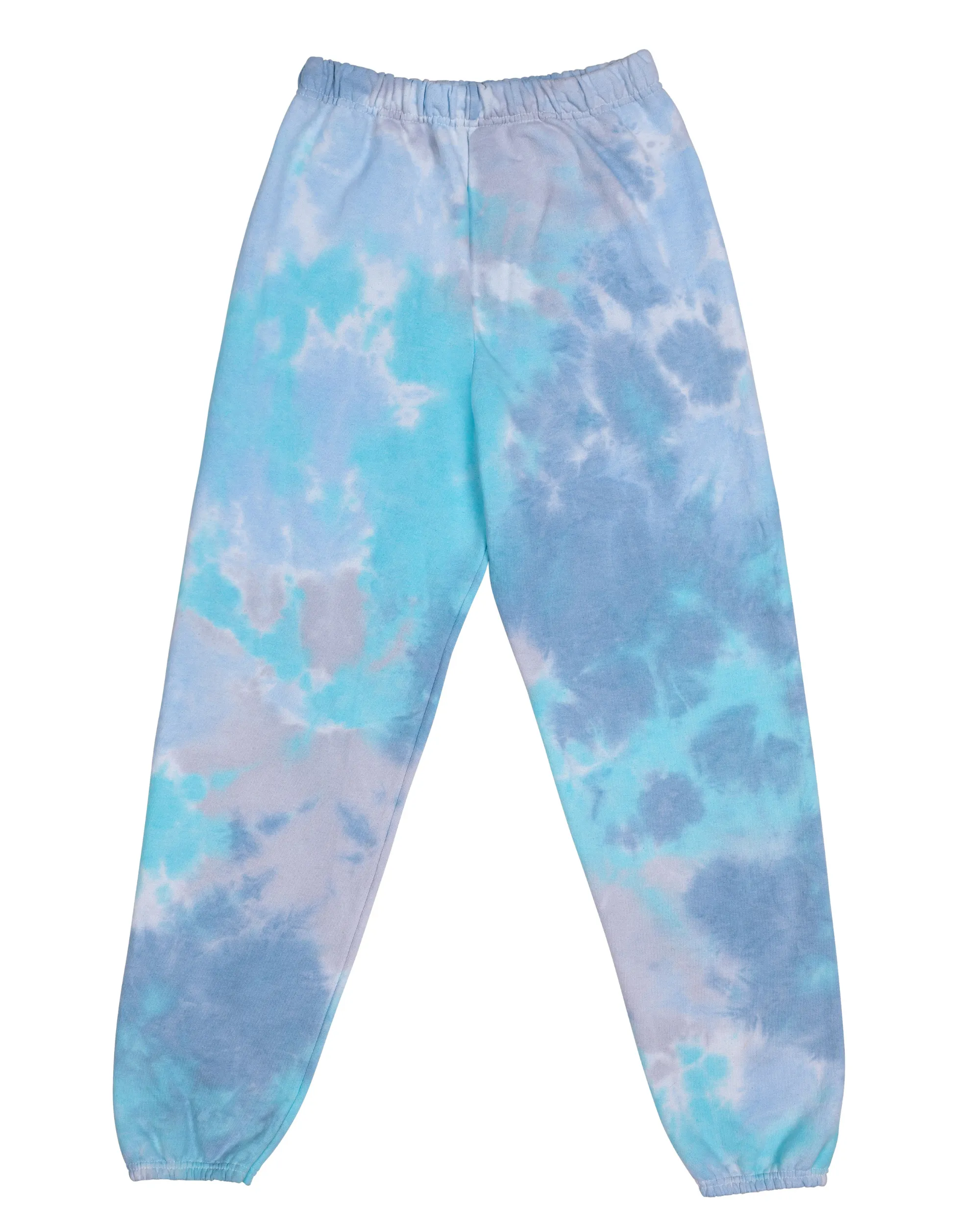 Dream Cloud Dye Essential Fleece Sweatpants - Turquoise