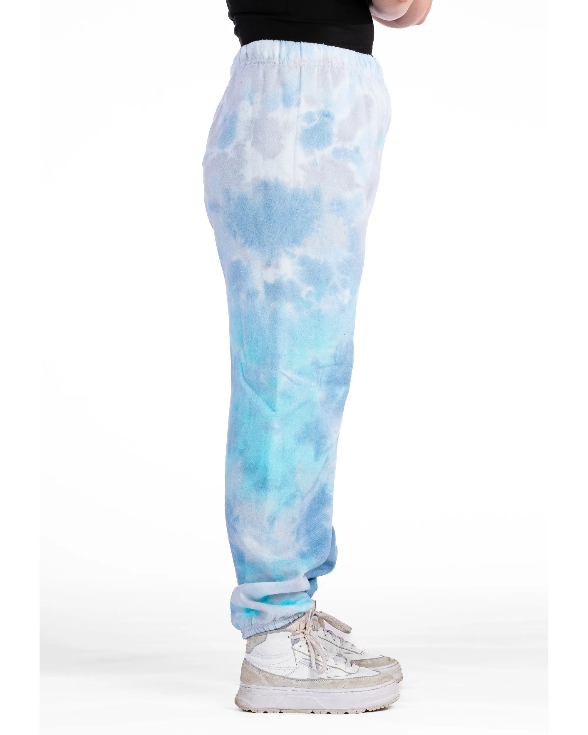 Dream Cloud Dye Essential Fleece Sweatpants - Turquoise