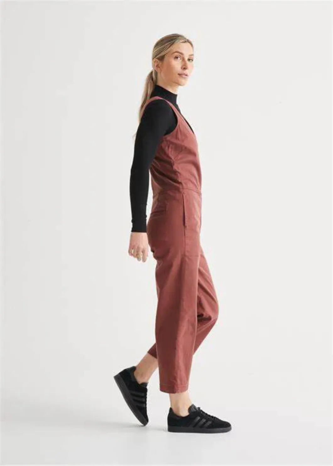 Duer Women's Live Free Jumpsuit - Copper