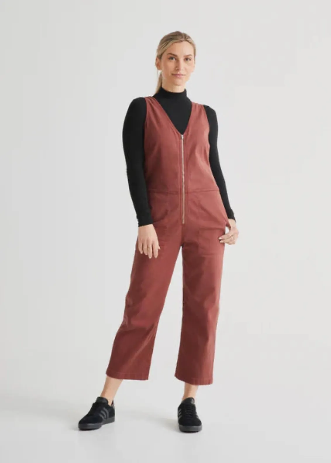 Duer Women's Live Free Jumpsuit - Copper