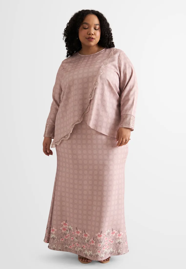 Eilma Semarak Raya Overlap Design Modern Kurung Set