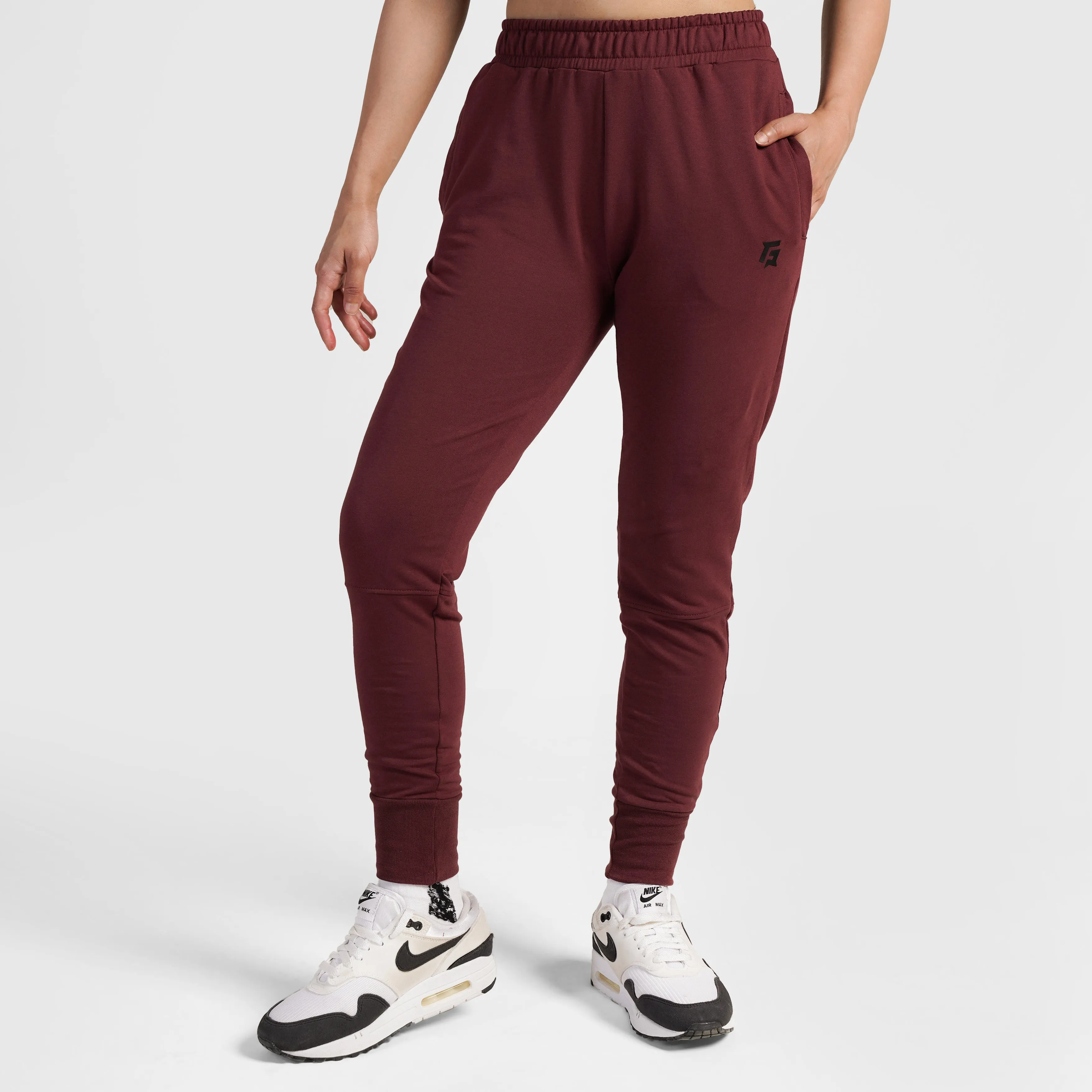 Essential Fit Joggers (Maroon)