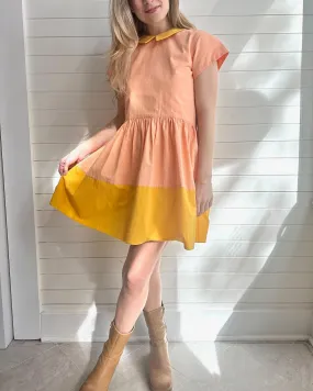 Eva Dress- Peach Sorbet