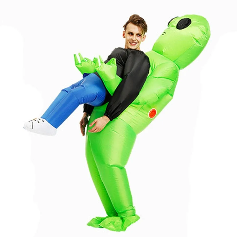 Funny inflatable Alien costume Halloween Party for Adult Kids