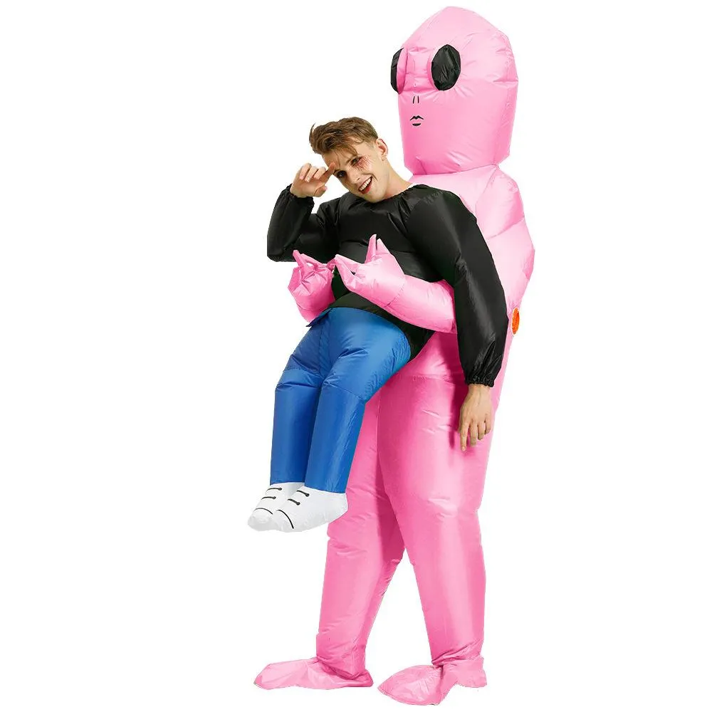 Funny inflatable Alien costume Halloween Party for Adult Kids