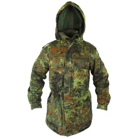 German Flecktarn Parka - With Liner