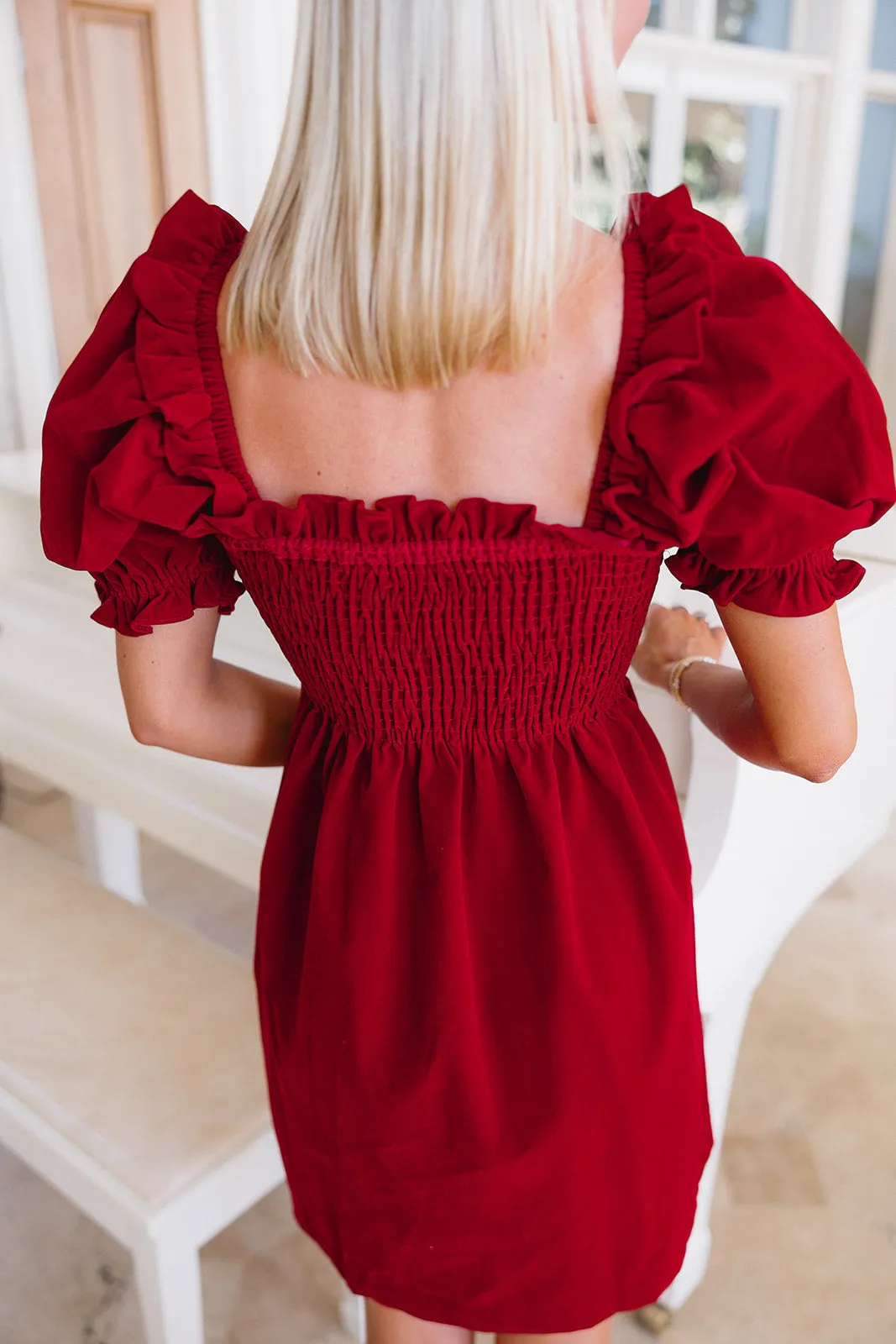 Hadlee Mini Dress - Red