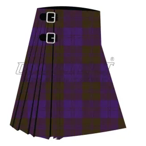 Harmony Purple Premium Tartan Kilt