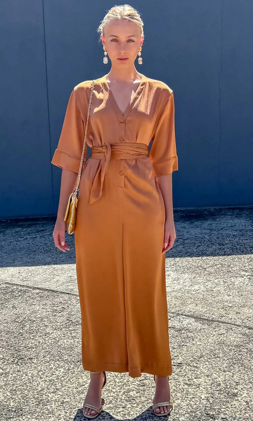 Hoss Kyoto Jumpsuit - Light Copper