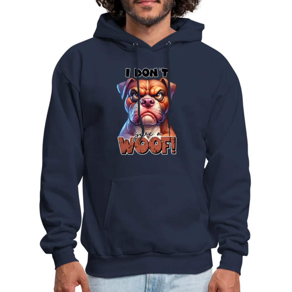 I Don't Give a Woof (Grump Dog with Attitude) Unisex Hoodie