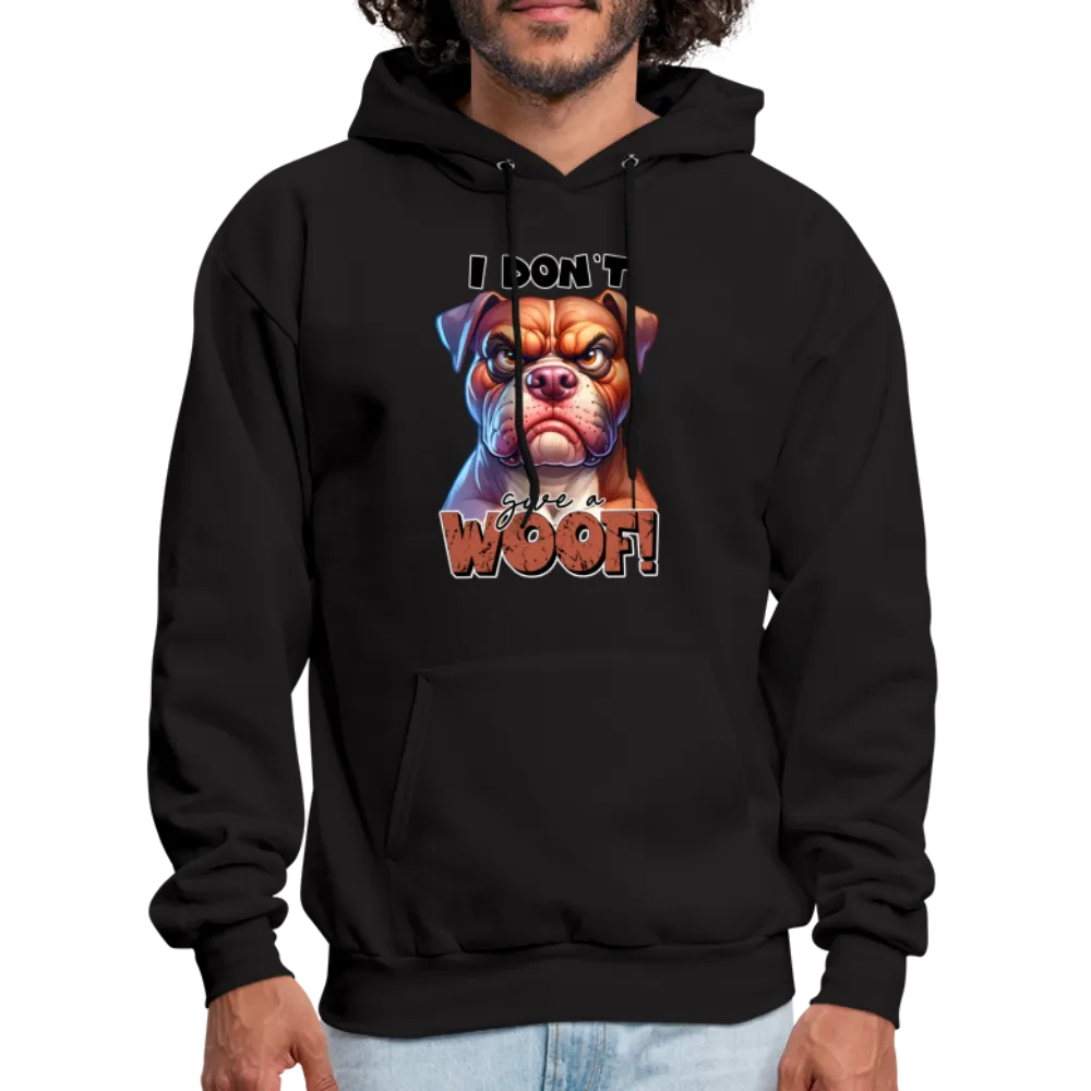 I Don't Give a Woof (Grump Dog with Attitude) Unisex Hoodie