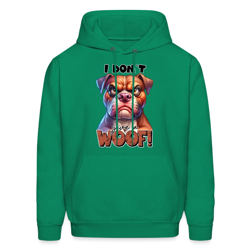 I Don't Give a Woof (Grump Dog with Attitude) Unisex Hoodie