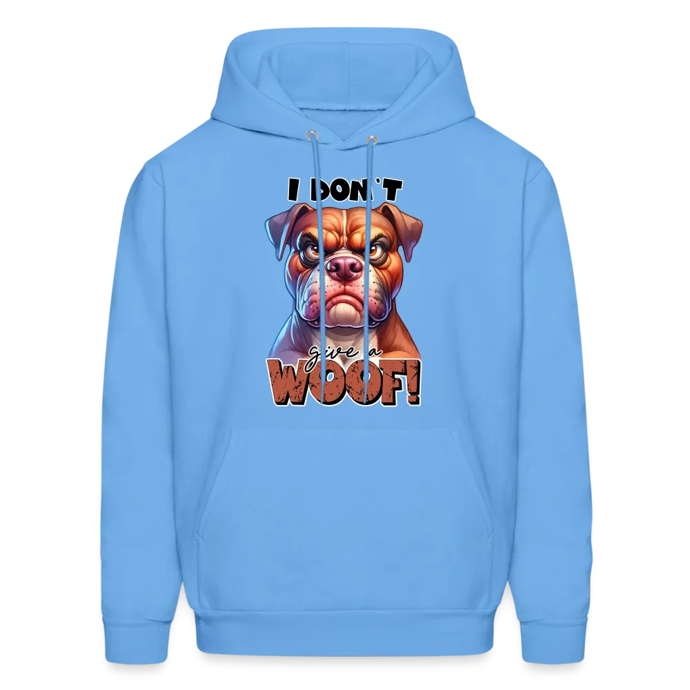 I Don't Give a Woof (Grump Dog with Attitude) Unisex Hoodie