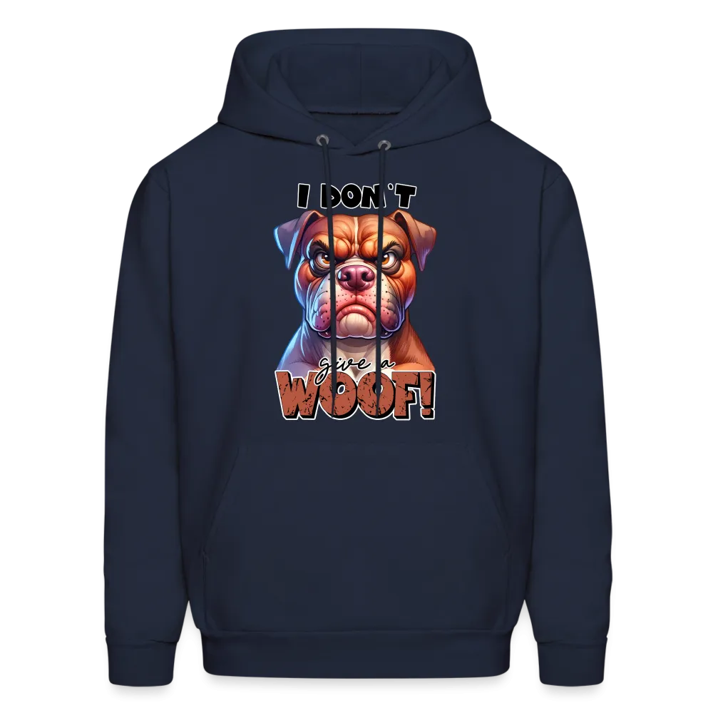 I Don't Give a Woof (Grump Dog with Attitude) Unisex Hoodie