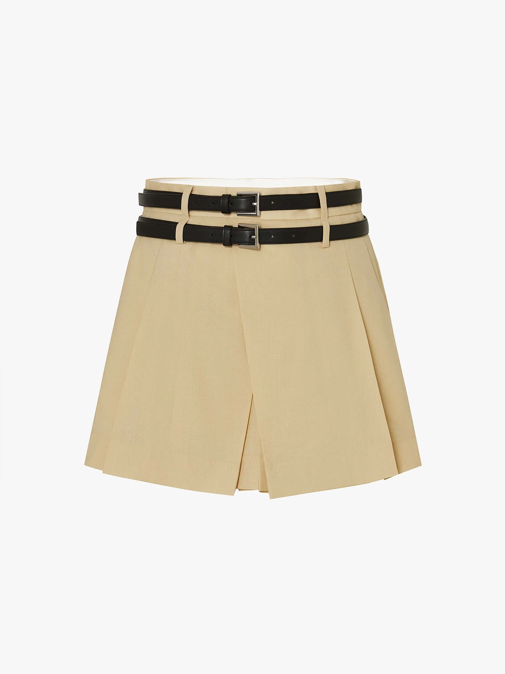 Include Belt Pleated Skort