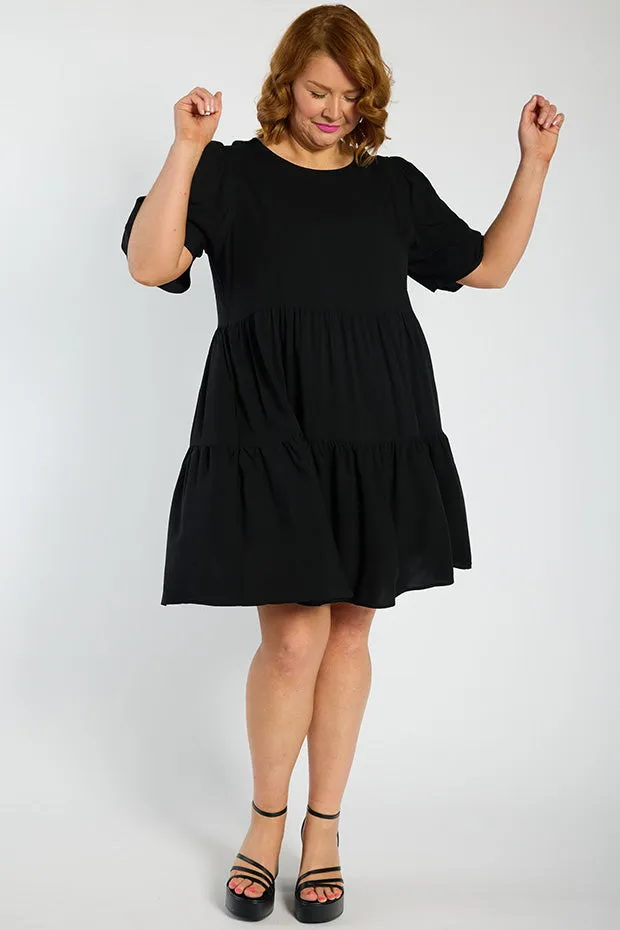 Izzie Black Dress